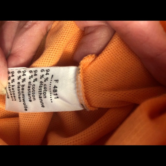 💙 Lacoste classic fit polo 94% cotton 6% Elastane - Picture 6 of 9